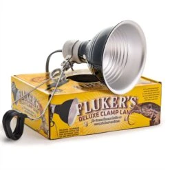 Fluker's Ceramic Repta-Clamp Lamp With Switch, 5.5-in