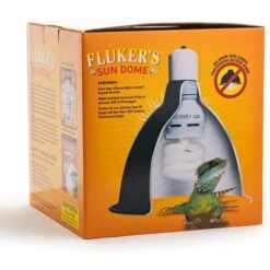 Fluker's Mini Sun Dome Lighting Fixture 9 Fluker's Mini Sun Dome Lighting Fixture -Pet Supplies Store 101628 PT2. AC SS1800 V1660143452
