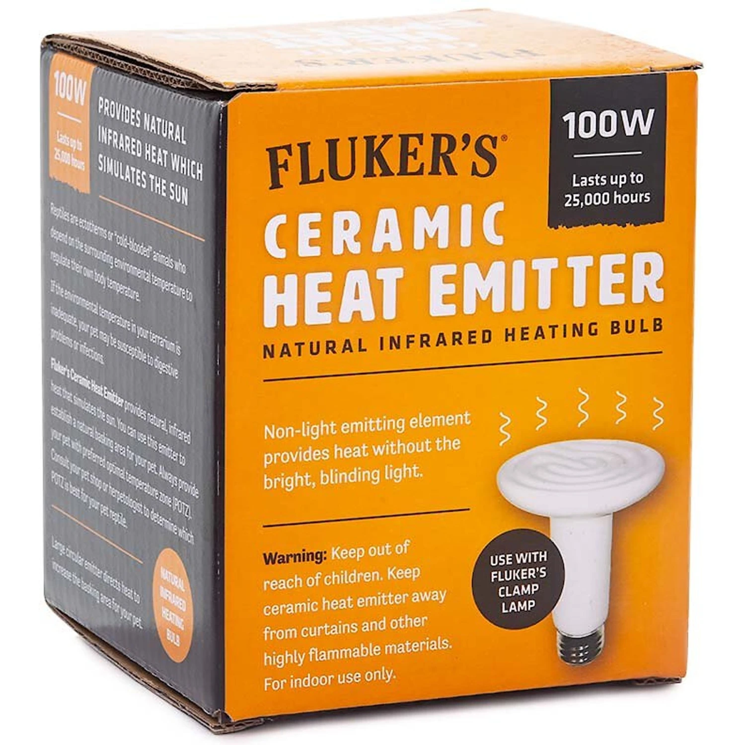 Fluker's Ceramic Reptile Heat Emitter 6 Fluker's Ceramic Reptile Heat Emitter - Image 4
