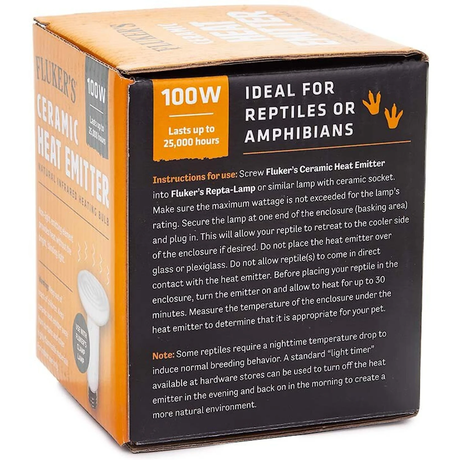 Fluker's Ceramic Reptile Heat Emitter 7 Fluker's Ceramic Reptile Heat Emitter - Image 5