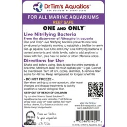 Dr. Tim's Aquatics One & Only Live Nitrifying Bacteria For Reef Aquariums -Pet Supplies Store 104567 PT5. AC SS1800 V1700689877