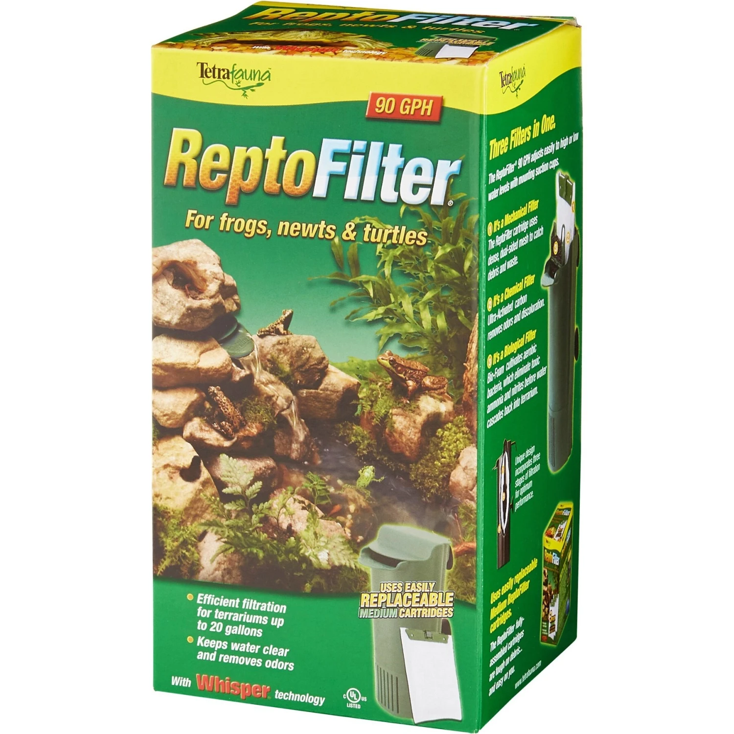 Tetrafauna ReptoFilter For Frogs, Newts & Turtles 3 Tetrafauna ReptoFilter For Frogs, Newts & Turtles