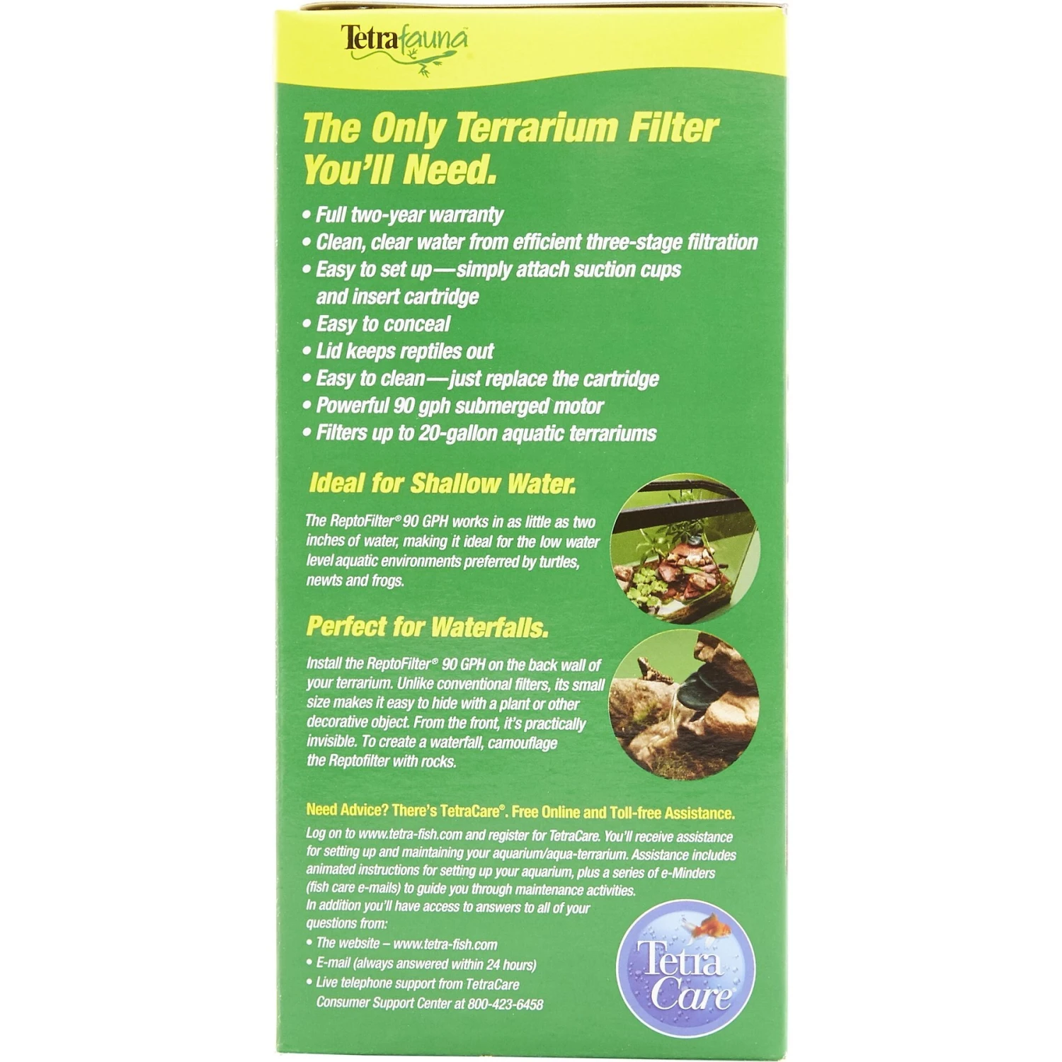 Tetrafauna ReptoFilter For Frogs, Newts & Turtles 7 Tetrafauna ReptoFilter For Frogs, Newts & Turtles - Image 5