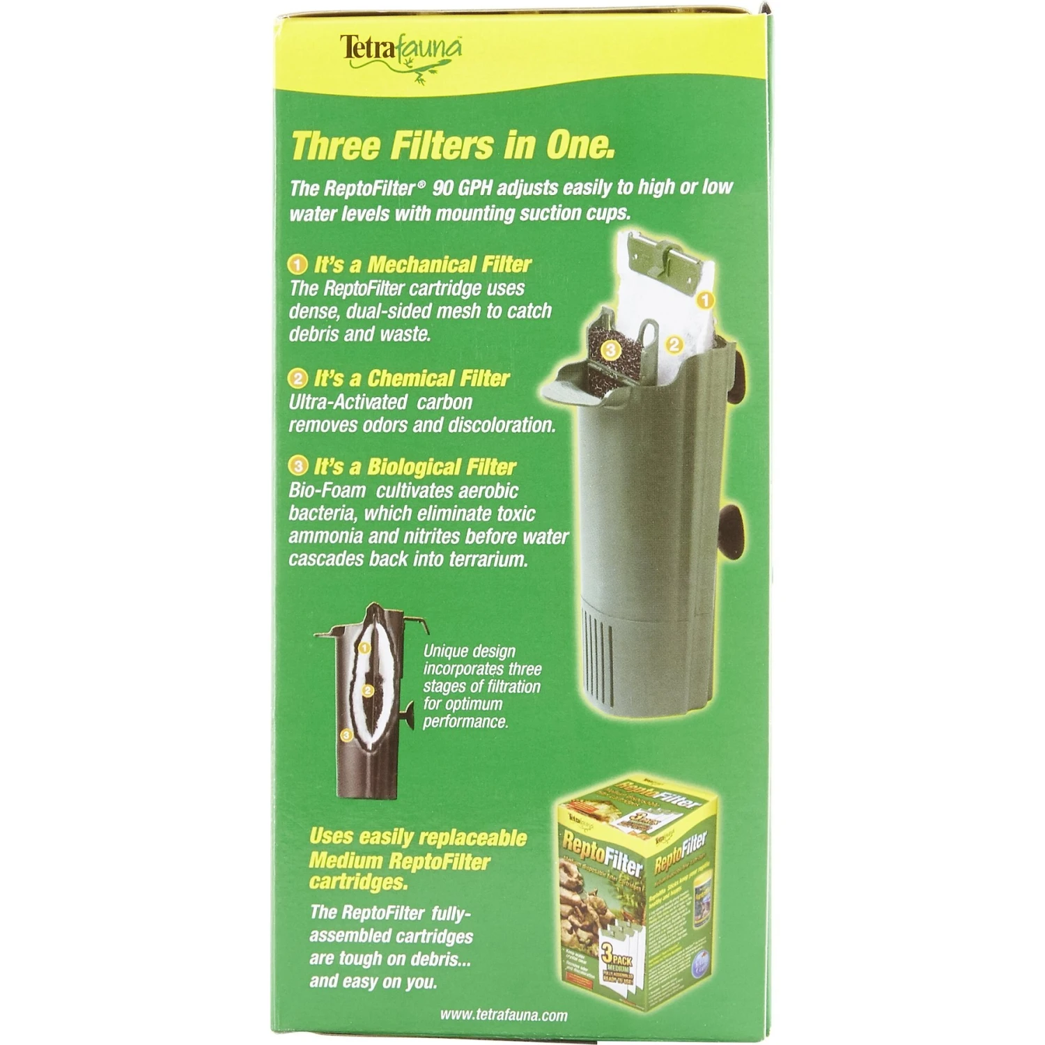 Tetrafauna ReptoFilter For Frogs, Newts & Turtles 8 Tetrafauna ReptoFilter For Frogs, Newts & Turtles - Image 6
