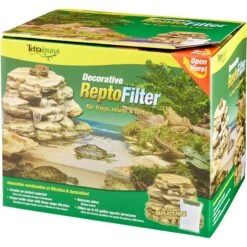 Tetrafauna Decorative ReptoFilter For Frogs, Newts & Turtles