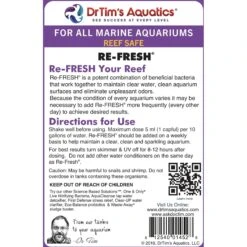 Dr. Tim's Aquatics Re-Fresh Reef Tank Revitalizer -Pet Supplies Store 111884 PT7. AC SS1800 V1700247779