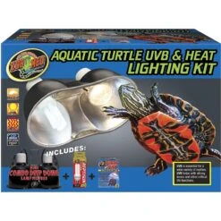 Zoo Med Aquatic Turtle UVB & Heat Lighting Kit