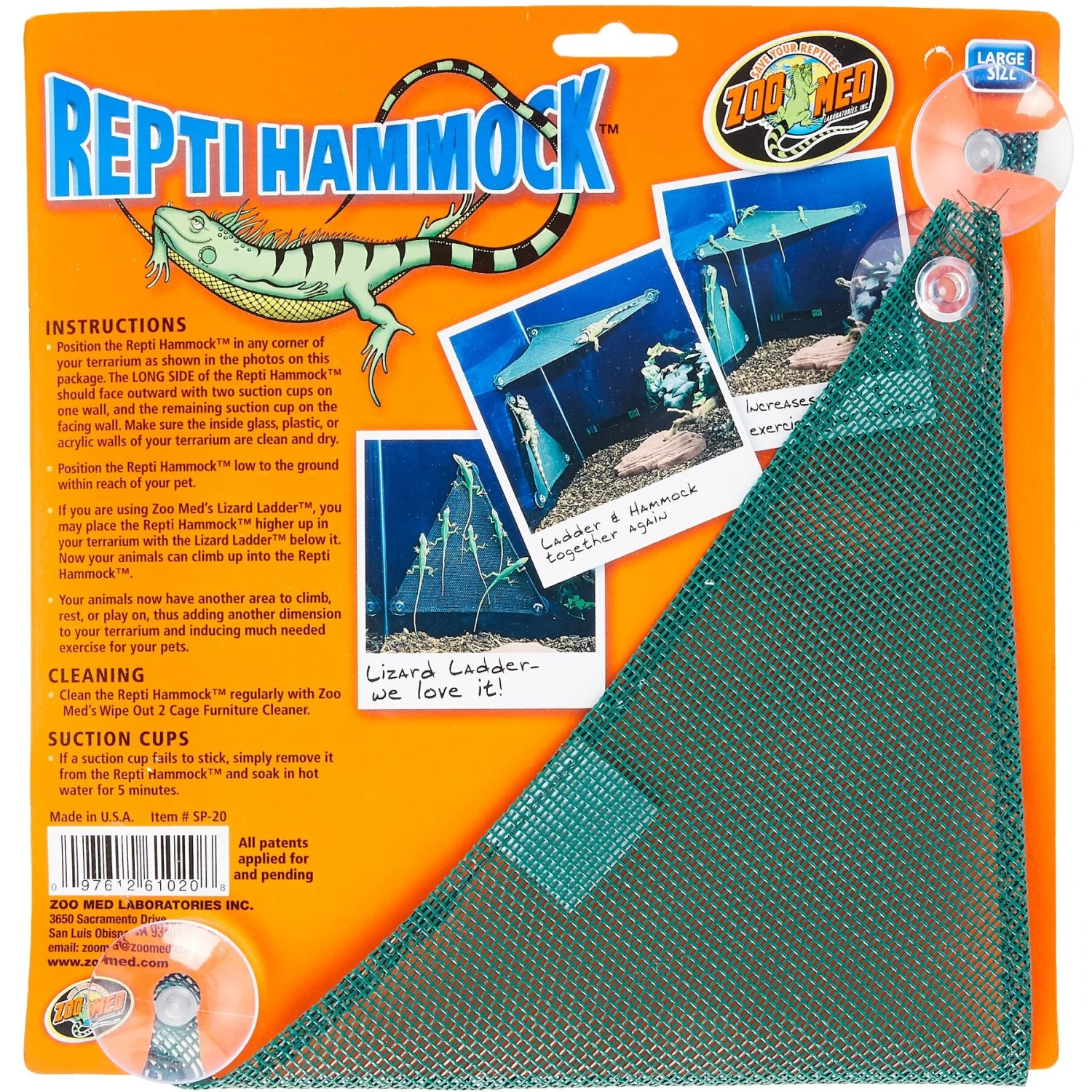 Zoo Med Repti Hammock 4 Zoo Med Repti Hammock - Image 2