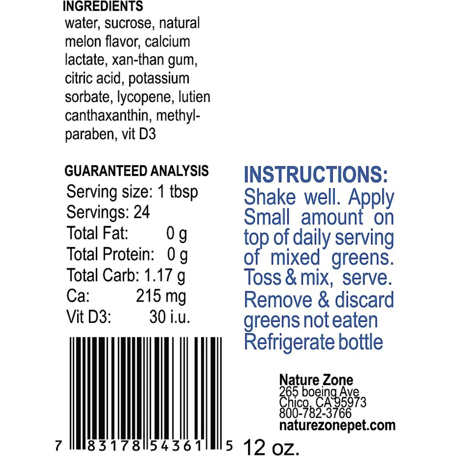Nature Zone Tortoise Salad Dressing 5 Nature Zone Tortoise Salad Dressing - Image 3