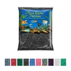 Pure Water Pebbles Coated Aquarium Gravel