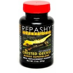 Repashy Superfoods Crested Gecko Mango Superblend Meal Replacement Powder Reptile Food, 3-oz Bottle