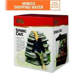 Zilla Spring Cave Decor With Blue LED Rain Chamber -Pet Supplies Store 158234 PT5. AC SS1800 V1631594255