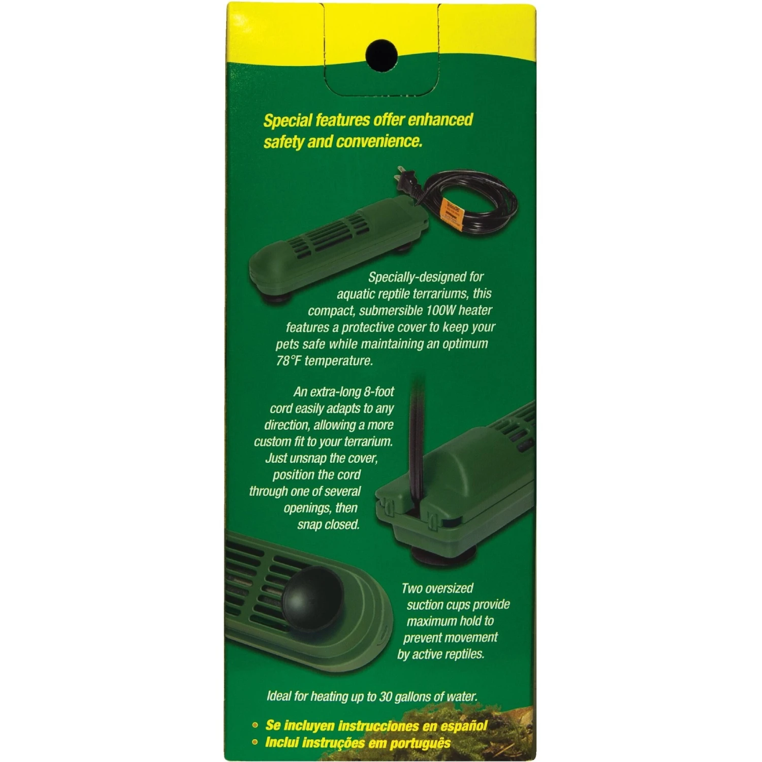 Tetrafauna Aquatic Reptile Aquarium Heater 4 Tetrafauna Aquatic Reptile Aquarium Heater - Image 2