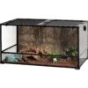 REPTI ZOO Large Glass Reptile Terrarium