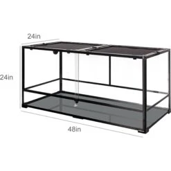 REPTI ZOO Large Glass Reptile Terrarium 9 REPTI ZOO Large Glass Reptile Terrarium -Pet Supplies Store 223445 PT2. AC SS1800 V1694812051