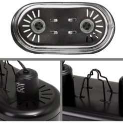 REPTI ZOO Dual Dome Reptile Heat Lighting Kit -Pet Supplies Store 223447 PT6. AC SS1800 V1583337956