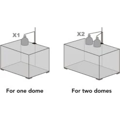 REPTI ZOO Double Hanger Reptile Terrarium Lamp Stand -Pet Supplies Store 223449 PT4. AC SS1800 V1583337981
