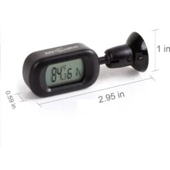REPTI ZOO 360 Rotation Mini Digital Thermo-Hygrometer Reptile Terrarium Temperature Gauge, 2 Count -Pet Supplies Store 223459 PT4. AC SS1800 V1583337485