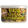 Zoo Med Can O' Superworms Extra Large Mealworms Reptile Food, 1.2-oz Can