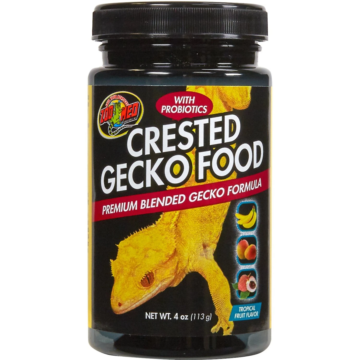 Zoo Med Premium Blended Gecko Formula Crested Gecko Food, 4-oz Jar 3 Zoo Med Premium Blended Gecko Formula Crested Gecko Food, 4-oz Jar