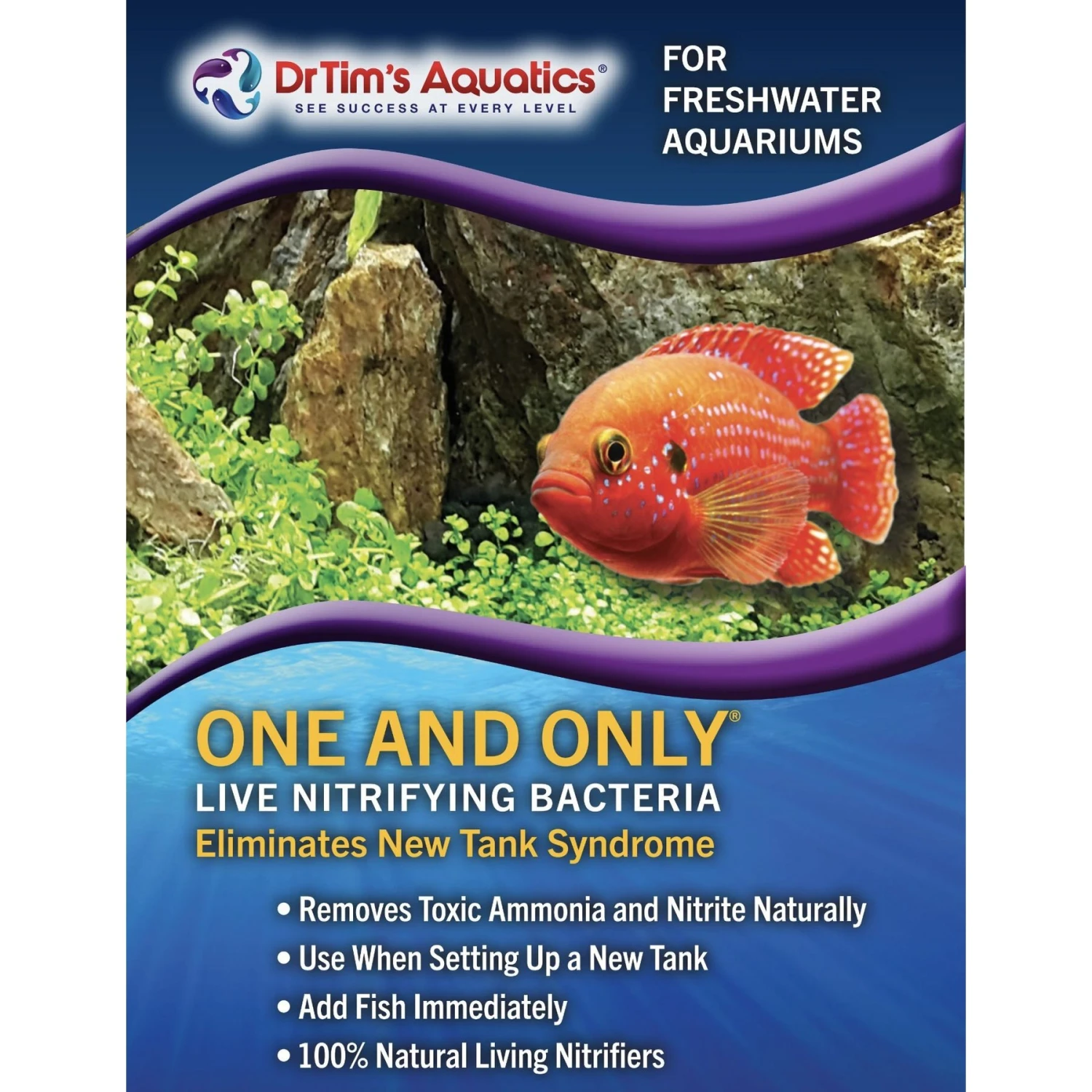 Dr. Tim's Aquatics One & Only Freshwater Aquarium Cleaner 6 Dr. Tim's Aquatics One & Only Freshwater Aquarium Cleaner - Image 4