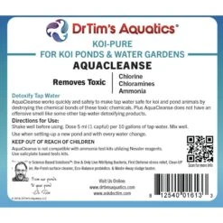 Dr. Tim's Aquatics AquaCleanse Koi Ponds & Water Gardens Cleaner 13 Dr. Tim's Aquatics AquaCleanse Koi Ponds & Water Gardens Cleaner -Pet Supplies Store 236967 PT3. AC SS1800 V1701363432