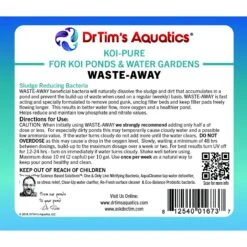 Dr. Tim's Aquatics Waste-Away Koi Ponds & Water Gardens Cleaner -Pet Supplies Store 236990 PT3. AC SS1800 V1701363373
