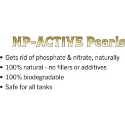 Dr. Tim's Aquatics NP-Active Pearls Aquarium Cleaner, 3,785-mL Bottle -Pet Supplies Store 236995 PT4. AC SS1800 V1701364347