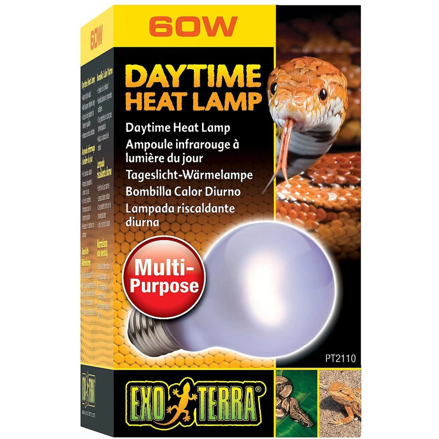 Exo Terra Daytime Heat Reptile Lamp 3 Exo Terra Daytime Heat Reptile Lamp