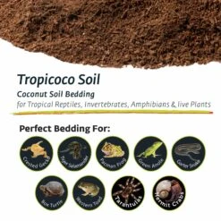 Galapagos Tropicoco Coconut Soil Invertebrate Bedding, 8-qt Brick -Pet Supplies Store 257593 PT4. AC SS1800 V1684404056