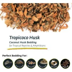Galapagos Tropicoco Husk Coconut Husk Tropical Reptile & Amphibian Bedding, 8-qt Bag -Pet Supplies Store 257599 PT4. AC SS1800 V1684411892