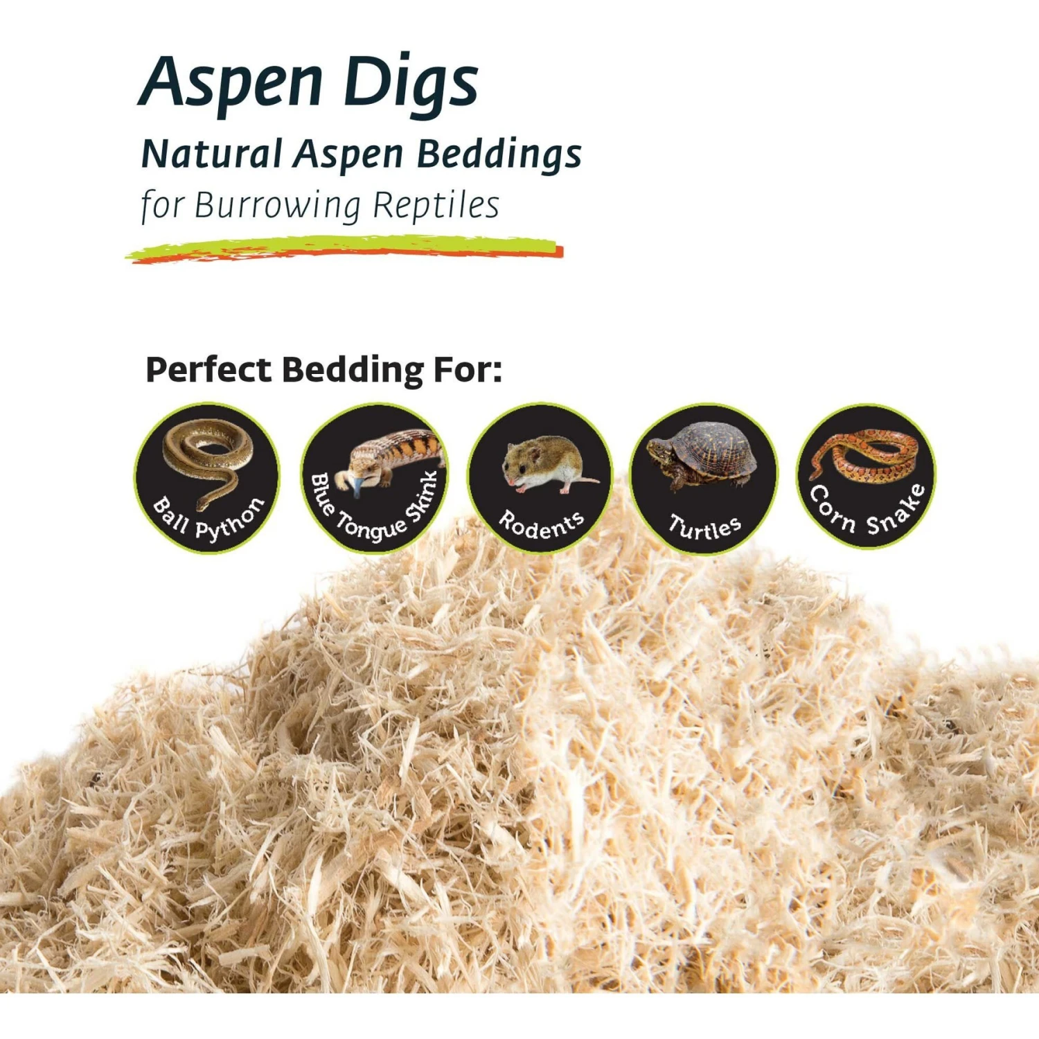 Galapagos Aspen Digs Natural Aspen Reptile Terrarium Bedding, 8-qt Bag 7 Galapagos Aspen Digs Natural Aspen Reptile Terrarium Bedding, 8-qt Bag - Image 5