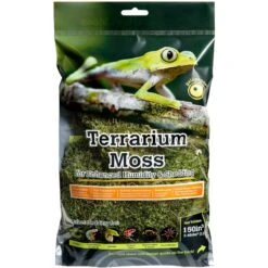 Galapagos Pillow Moss Reptile & Amphibian Terrarium Moss, Fresh Green