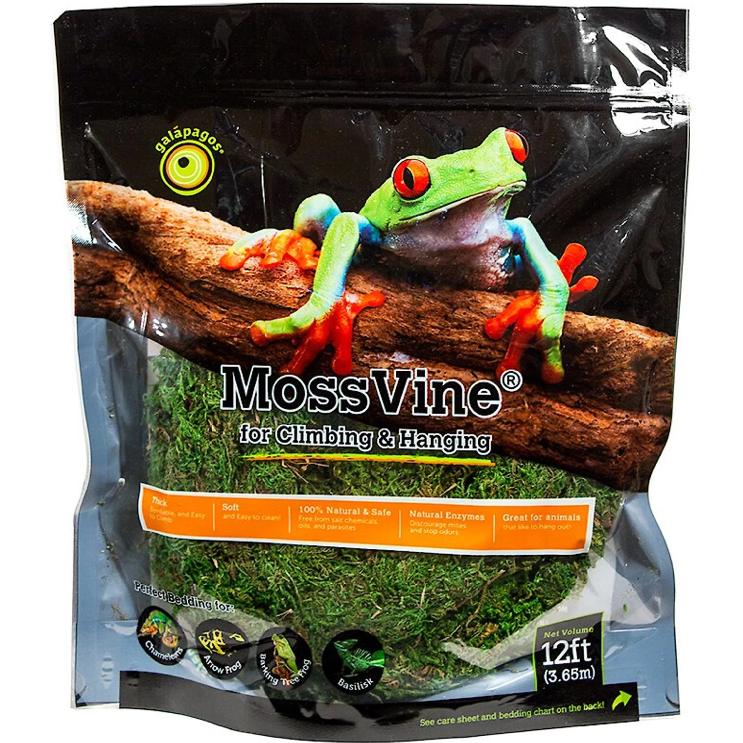 Galapagos MossVine Terrarium Ornament, Fresh Green 3 Galapagos MossVine Terrarium Ornament, Fresh Green