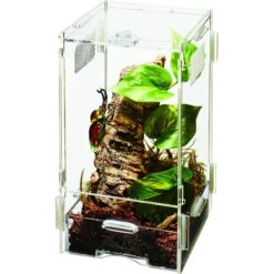 Zilla Micro Habitat Terrariums With Locking Latch Arboreal