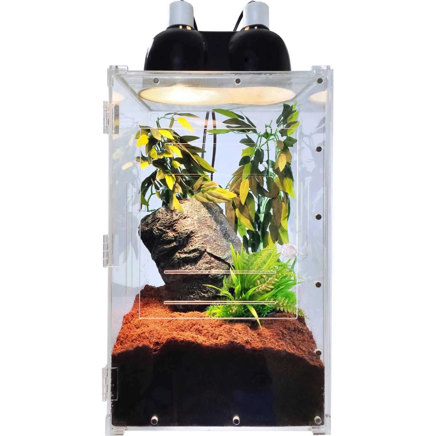 HerpCult Acrylic Front-Opening Reptile Habitat, 12-gal 3 HerpCult Acrylic Front-Opening Reptile Habitat, 12-gal