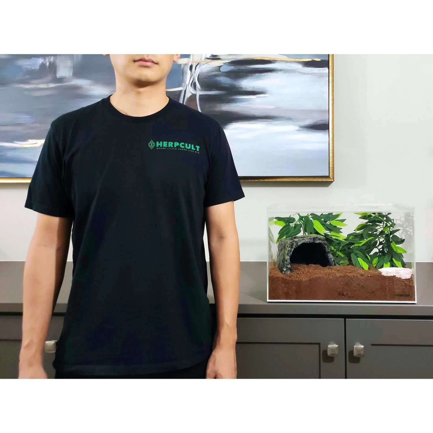 HerpCult Acrylic Clear-Top Reptile Habitat, 8.3-gal 8 HerpCult Acrylic Clear-Top Reptile Habitat, 8.3-gal - Image 6