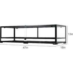 REPTI ZOO Sliding Doors Screen Ventilation Reptile Terrarium, 47-gal -Pet Supplies Store 301431 PT3. AC SS1800 V1622124740