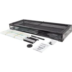 REPTI ZOO Sliding Doors Screen Ventilation Reptile Terrarium, 47-gal -Pet Supplies Store 301431 PT4. AC SS1800 V1622124786