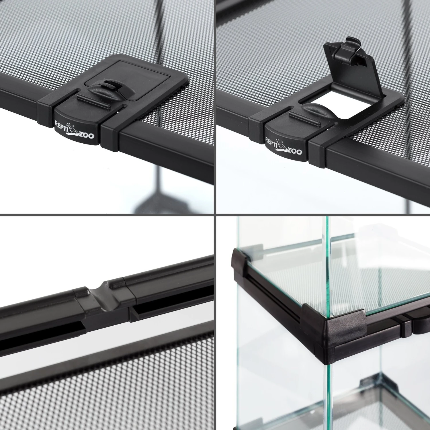 REPTI ZOO Mini Glass Reptile Terrarium Tank 5 REPTI ZOO Mini Glass Reptile Terrarium Tank - Image 3