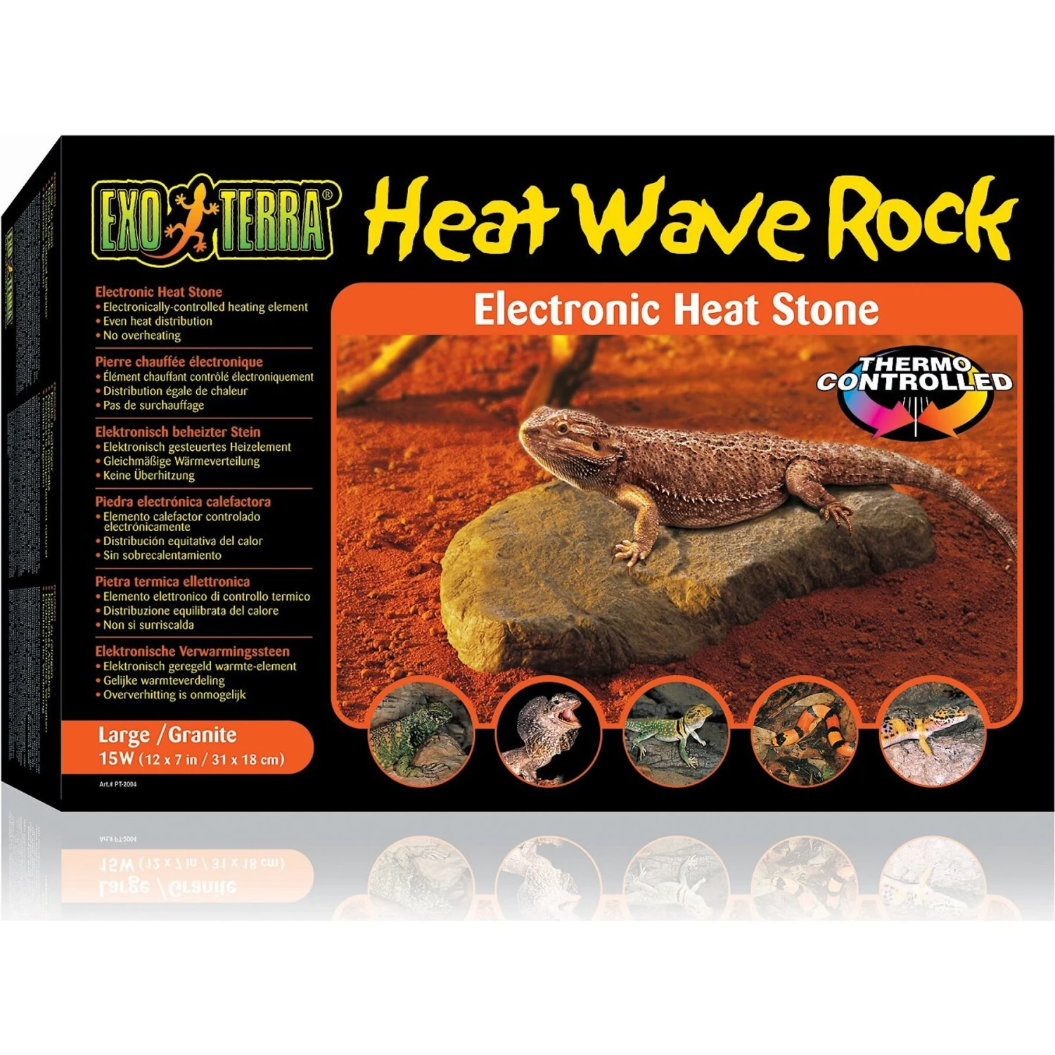 Exo Terra Heatwave Rock Reptile Heater 3 Exo Terra Heatwave Rock Reptile Heater