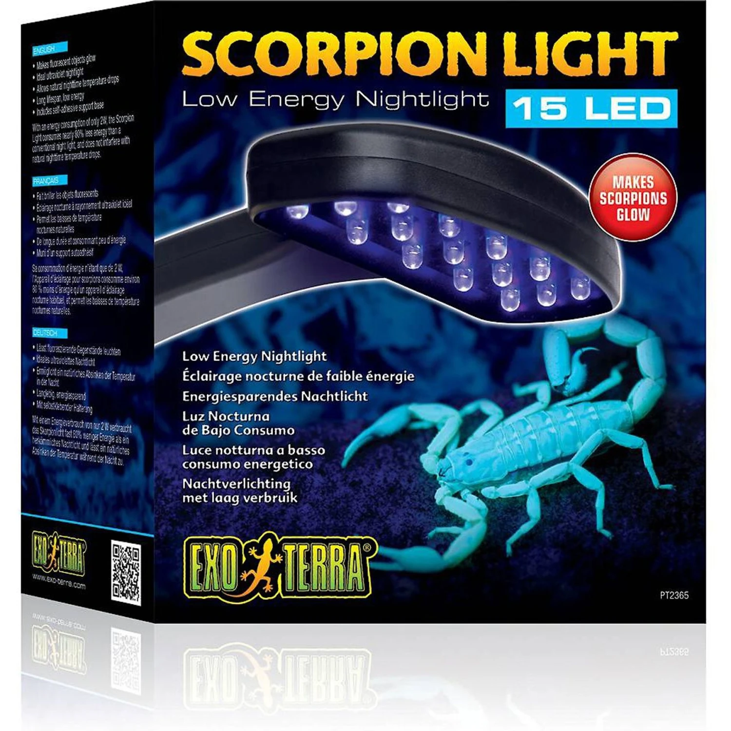 Exo Terra 15 LED Scorpion Light 3 Exo Terra 15 LED Scorpion Light