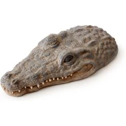 Exo Terra Croc-Turtle Island Reptile Terrarium Ornament