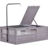 Aivituvin 12.4-in Indoor & Outdoor Wood Tortoise House -Pet Supplies Store 308160 MAIN. AC SS1800 V1673287456