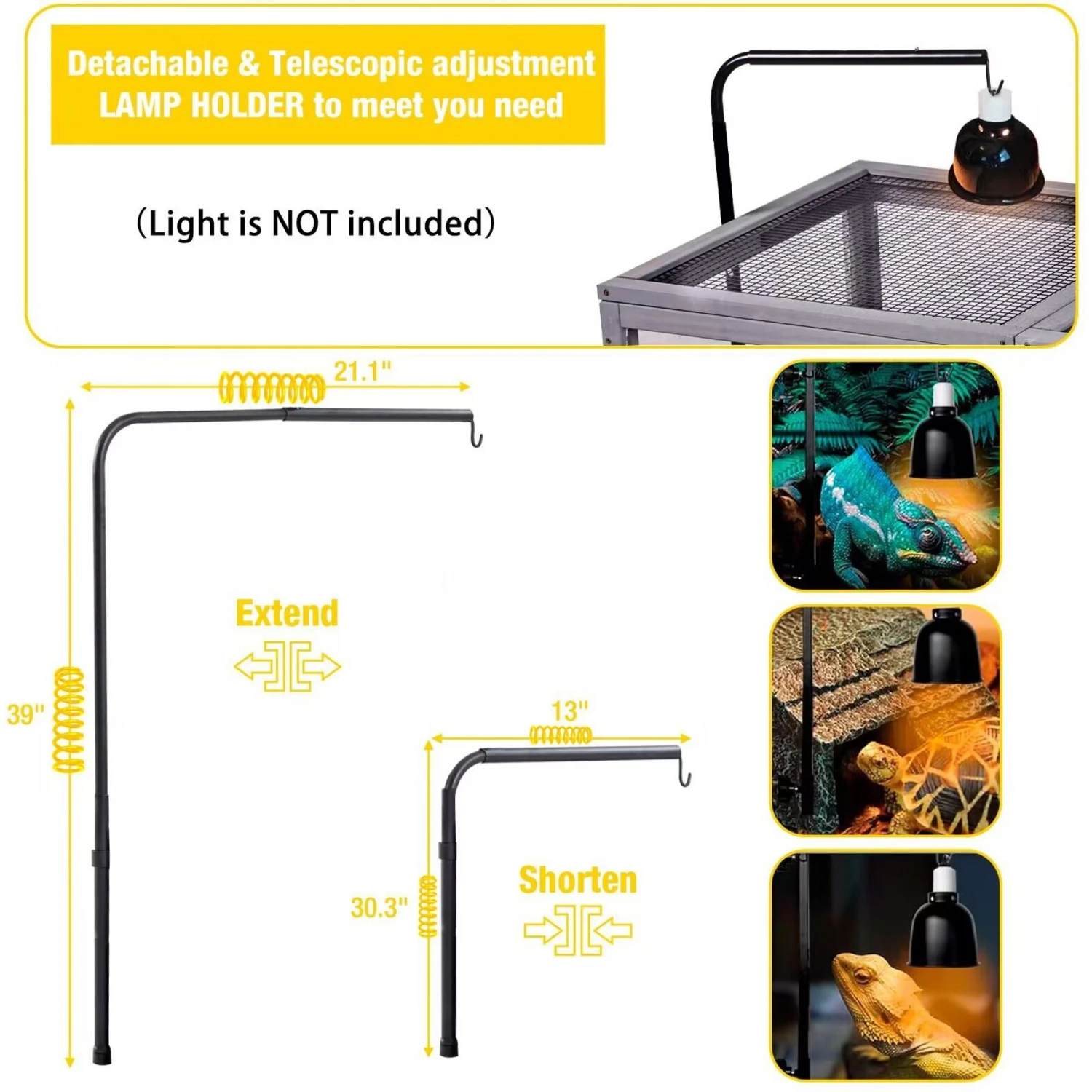 Aivituvin 12.4-in Indoor & Outdoor Wood Tortoise House 6 Aivituvin 12.4-in Indoor & Outdoor Wood Tortoise House - Image 4