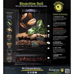 Galapagos Bioactive Soil Tropical Soil Substrate Reptile Bedding -Pet Supplies Store 310206 PT3. AC SS1800 V1684412637