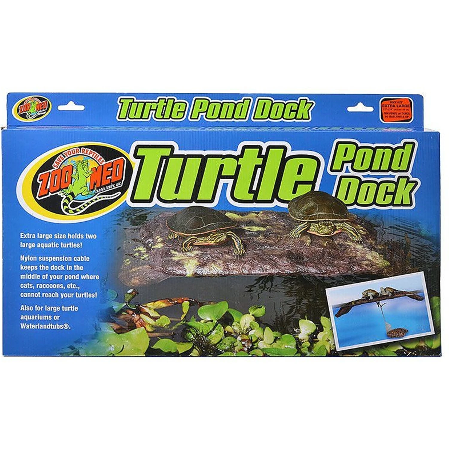 Zoo Med Turtle Pond Dock, X-Large 3 Zoo Med Turtle Pond Dock, X-Large