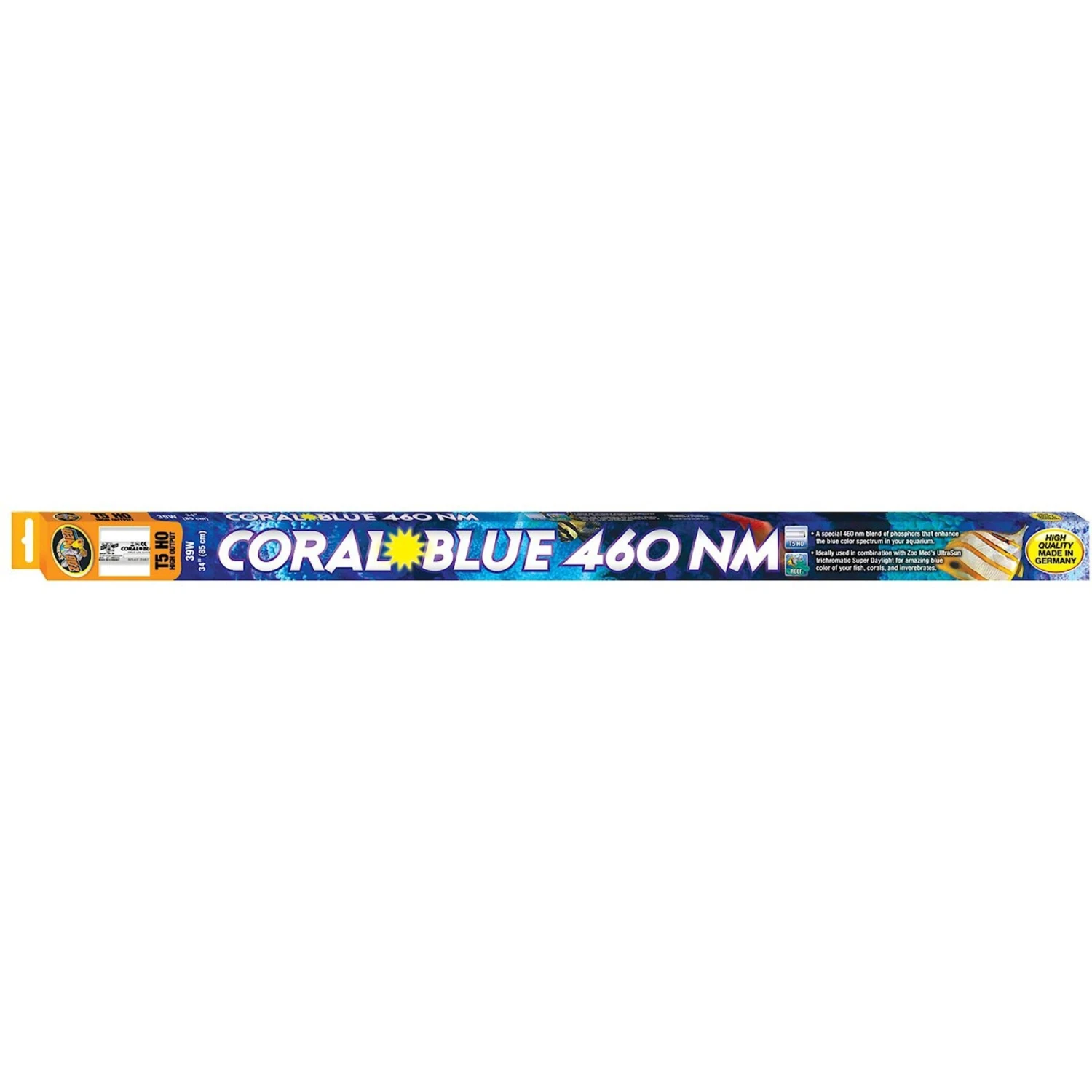 Zoo Med Coral Blue 460nm T5-HO Lamp 3 Zoo Med Coral Blue 460nm T5-HO Lamp