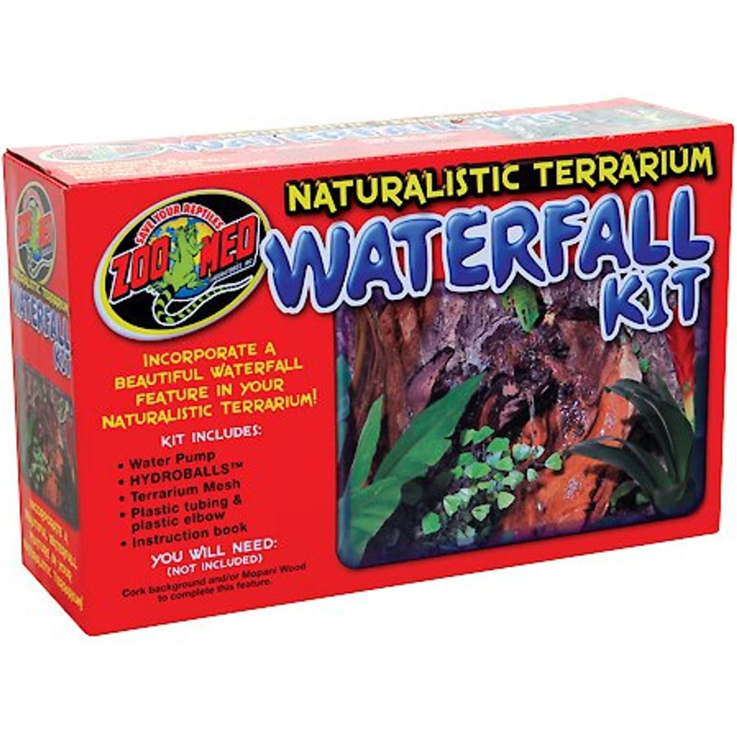 Zoo Med Naturalistic Terrarium Waterfall Kit 3 Zoo Med Naturalistic Terrarium Waterfall Kit