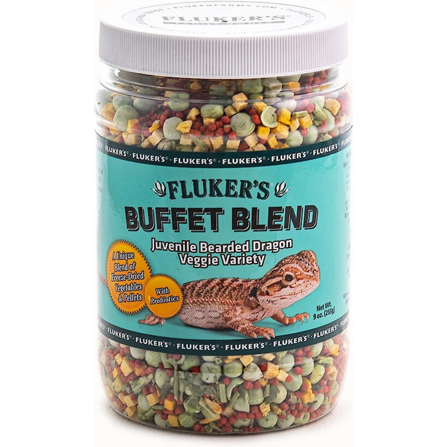 Fluker's Buffet Blend Veggie Variety Juvenile Bearded Dragon Food 4 Fluker's Buffet Blend Veggie Variety Juvenile Bearded Dragon Food - Image 2